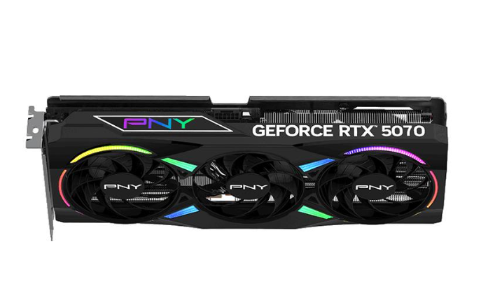 Tarjeta de Video RTX5070   12GB ARGB OC 3xFAN 12GB GDDR7 3*DP HDMI PCIe5x16