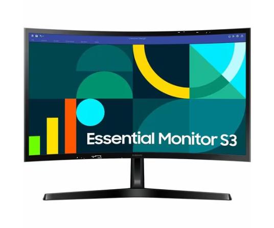 Samsung Monitor LED Samsung Essential S3 S24D366GAL 24"
