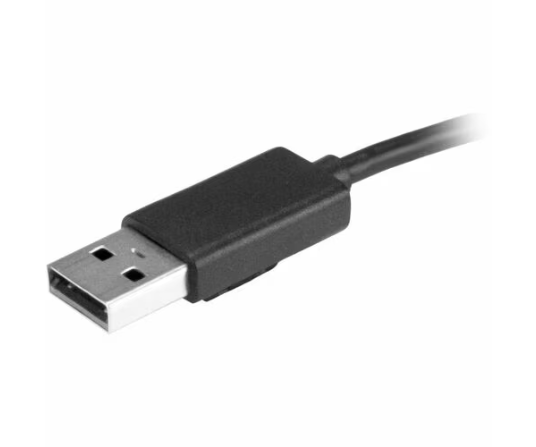 Concentrador USB 2.0 de 4 Puertos con Cable Integrado - Hub Portátil USB 2.0