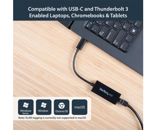 Adaptador USB-C a Ethernet Gigabit USB 3.1 
