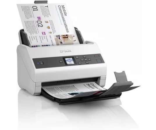 Escáner de superficie plana Epson WorkForce DS-870 - 600 ppp Óptico