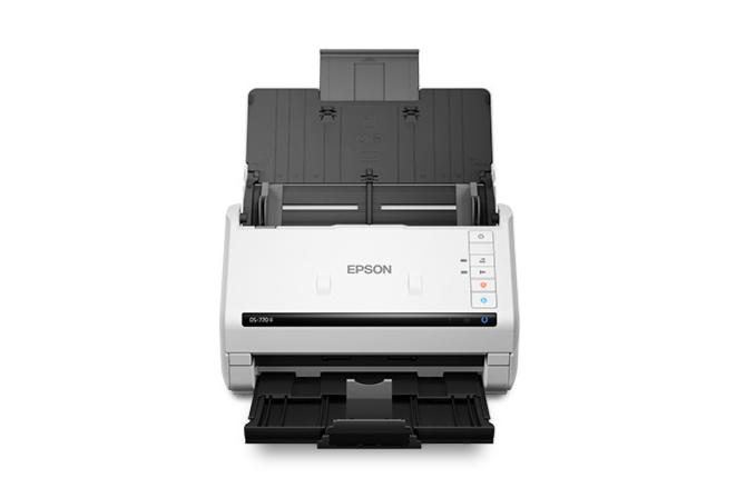 Escáner de superficie plana Epson DS-770 II - Gran formato - 600 ppp Óptico