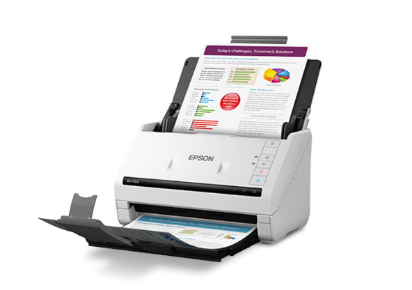 Escáner de superficie plana Epson DS-770 II - Gran formato - 600 ppp Óptico