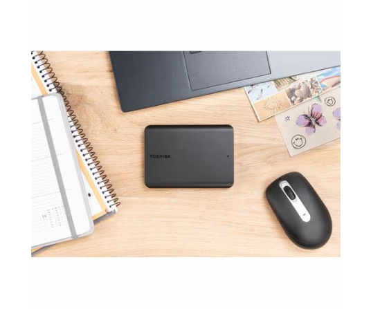 Disco Duro Pórtatil Toshiba Canvio Basics - 2.5" Externo - 1TB - Negro mate - USB 3.0