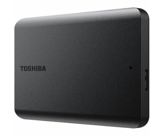 Disco Duro Pórtatil Toshiba Canvio Basics - 2.5" Externo - 1TB - Negro mate - USB 3.0