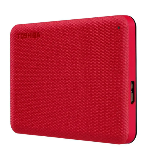 Disco Duro Pórtatil Toshiba Canvio Advance - Externo - 1TB - Rojo - USB 3.0