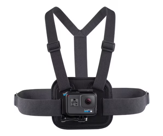 GoPro AGCHM-001 Ajustable Correa para pecho - Negro