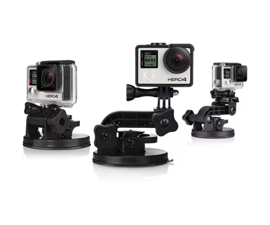 GoPro Montura con Ventosa GoPro AUCMT-302 - Policarbonato - Negro