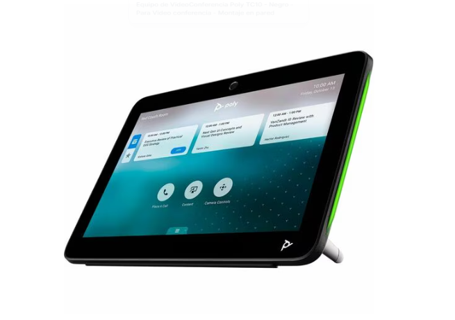Equipo de VídeoConferencia Poly TC10 - Negro - Para Vídeo conferencia - Montaje en pared
