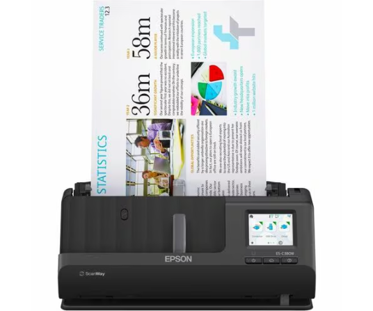 Epson Escáner de superficie plana Epson WorkForce ES-C380W
