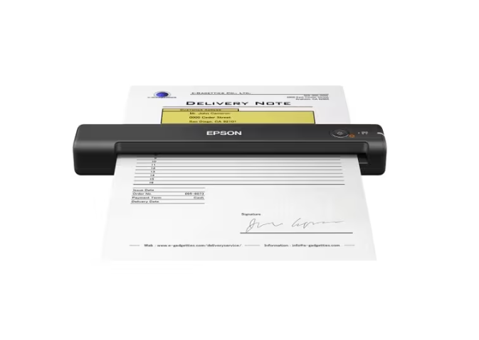 Escáner de superficie plana Epson WorkForce ES-50 - 600 ppp Óptico - 16 bits Color - 8-bits Escala de grises - Pórtatil - USB