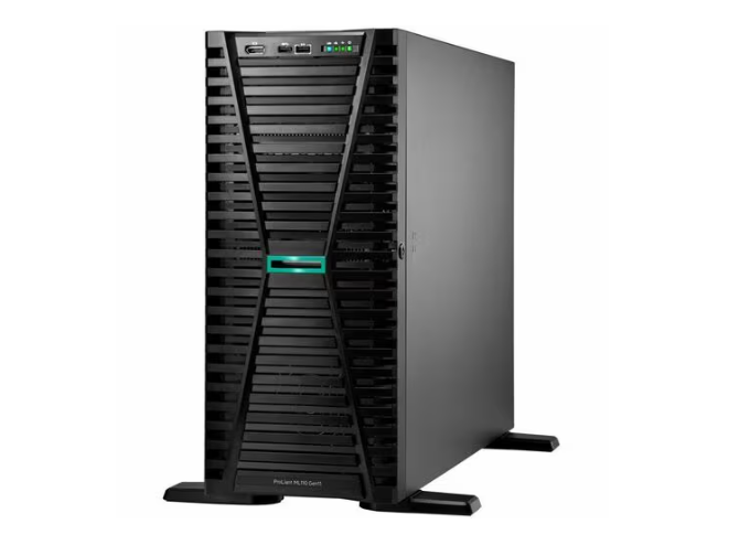 Servidor HPE ProLiant ML110 G11 - 1 Xeon Bronze 3408U 1.80GHz - 32GB RAM - 8TB HDD - (2 x 4TB) HDD Configuration 
