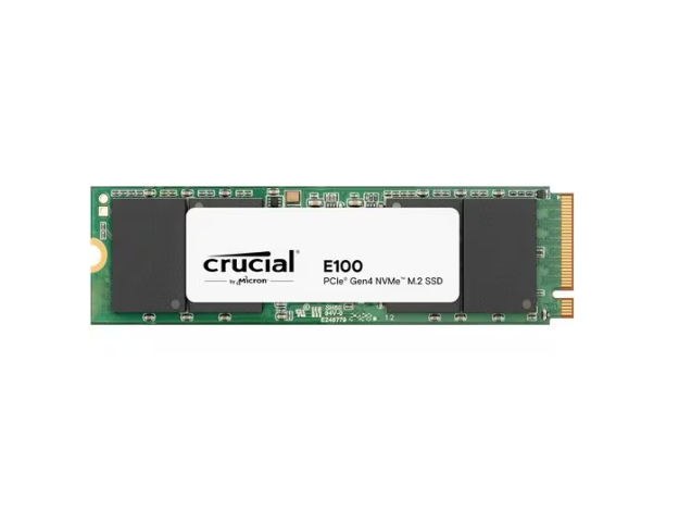 Unidad de estado sólido Crucial E100 - M.2 2280 Interno - 480GB - PCI Express NVMe (PCI Express NVMe 4.0) - 60TB TBW